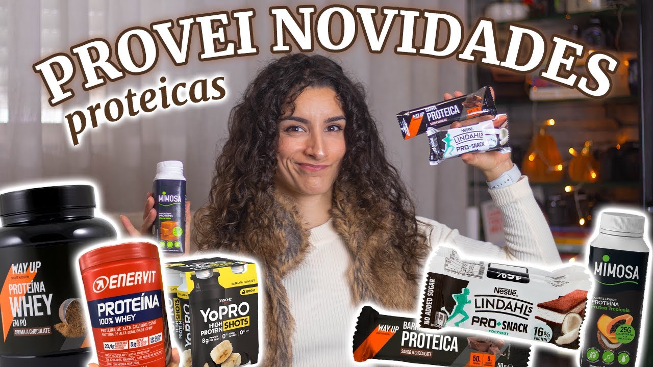 PROVEI NOVIDADES PROTEICAS DE SUPERMERCADO - snack Lindahls, barras de proteína, Whey, Iogurtes ...