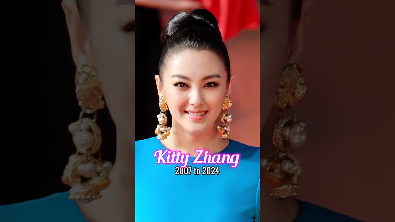 Kitty Zhang Yuqi evolution from 2007 to 2024