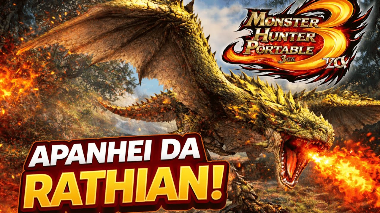 ELA TÁ BUFADA 🐉 | MONSTER HUNTER PORTABLE 3RD