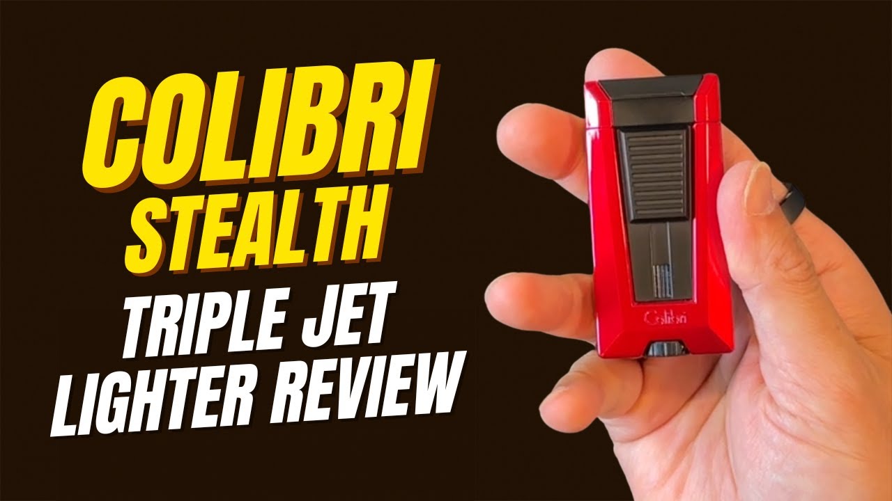 Colibri Stealth Triple Jet Lighter Review