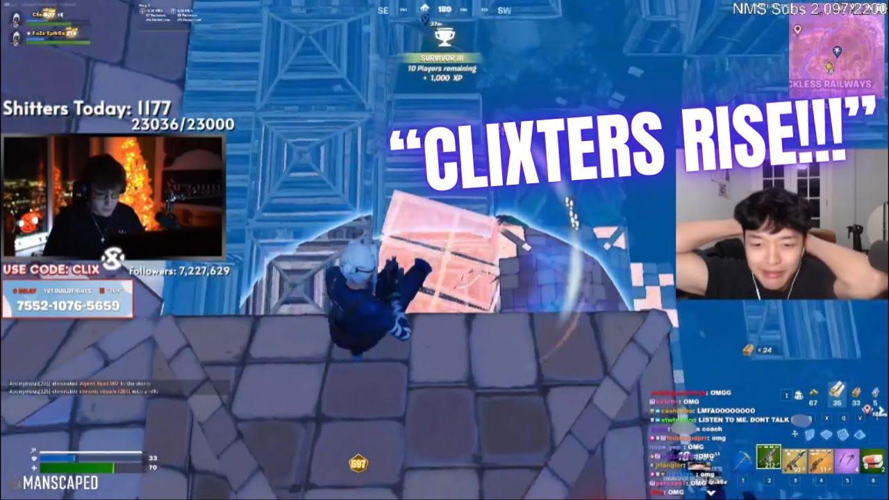 Jason Reacts to Fortnite FNCS Grand Finals ft. Clix and AsianJeff