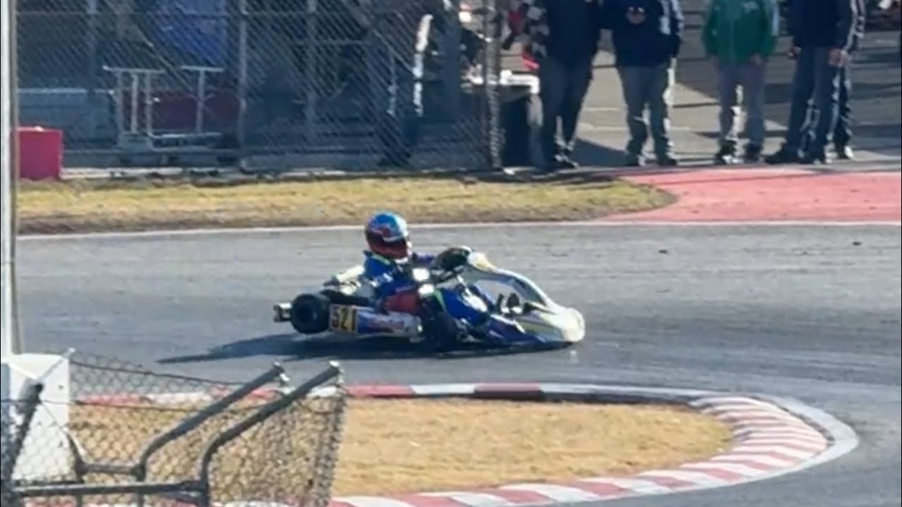 Test kart junior Federico Schiavi