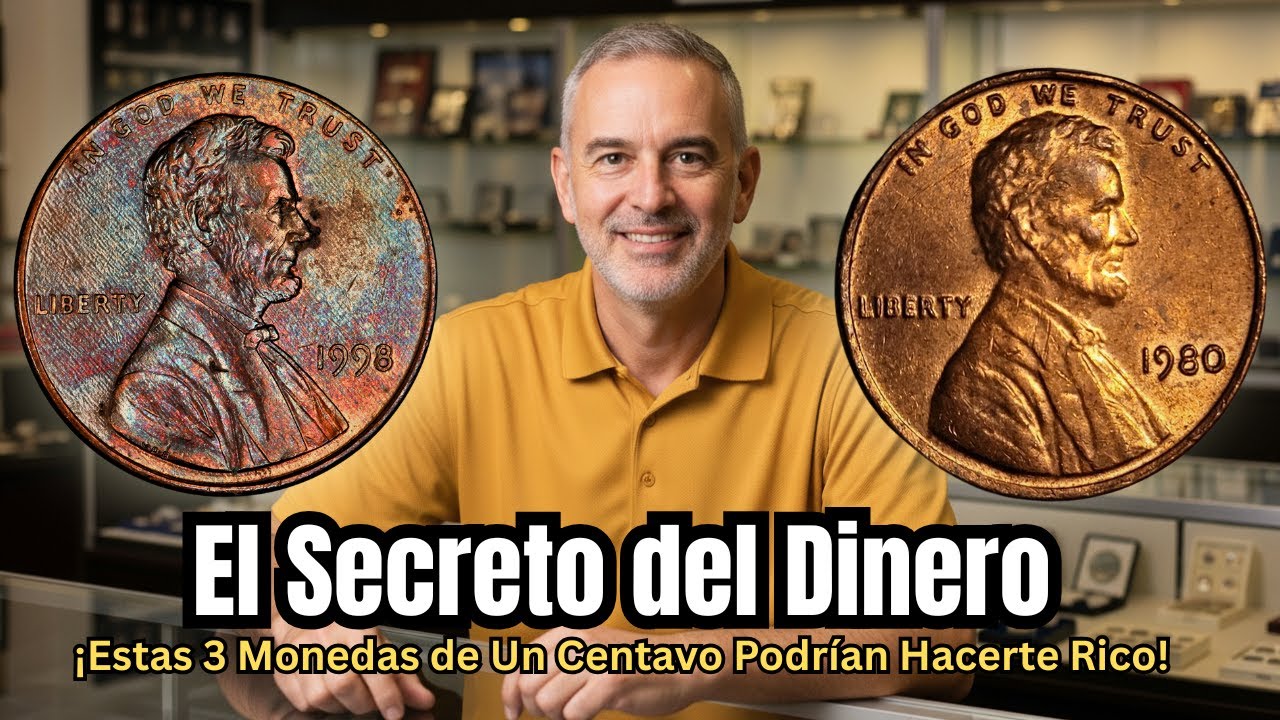 ¡Estas 3 Monedas de Un Centavo Podrían Hacerte Rico! 