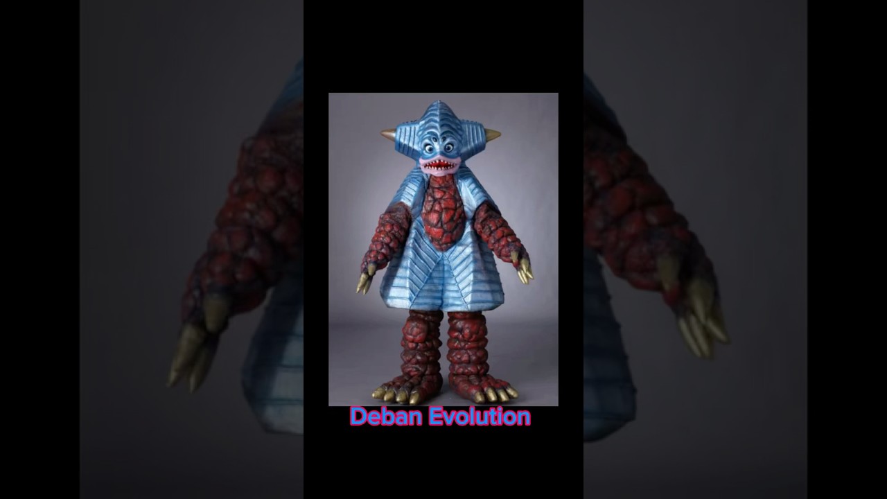 Deban Evolution #ultramantiga #ultramantrigger #deban