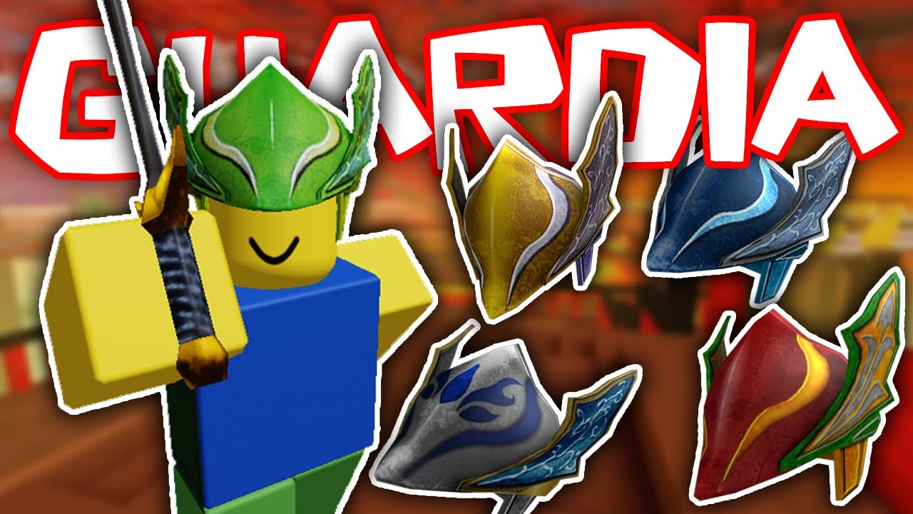История шлемов Guardia в ROBLOX