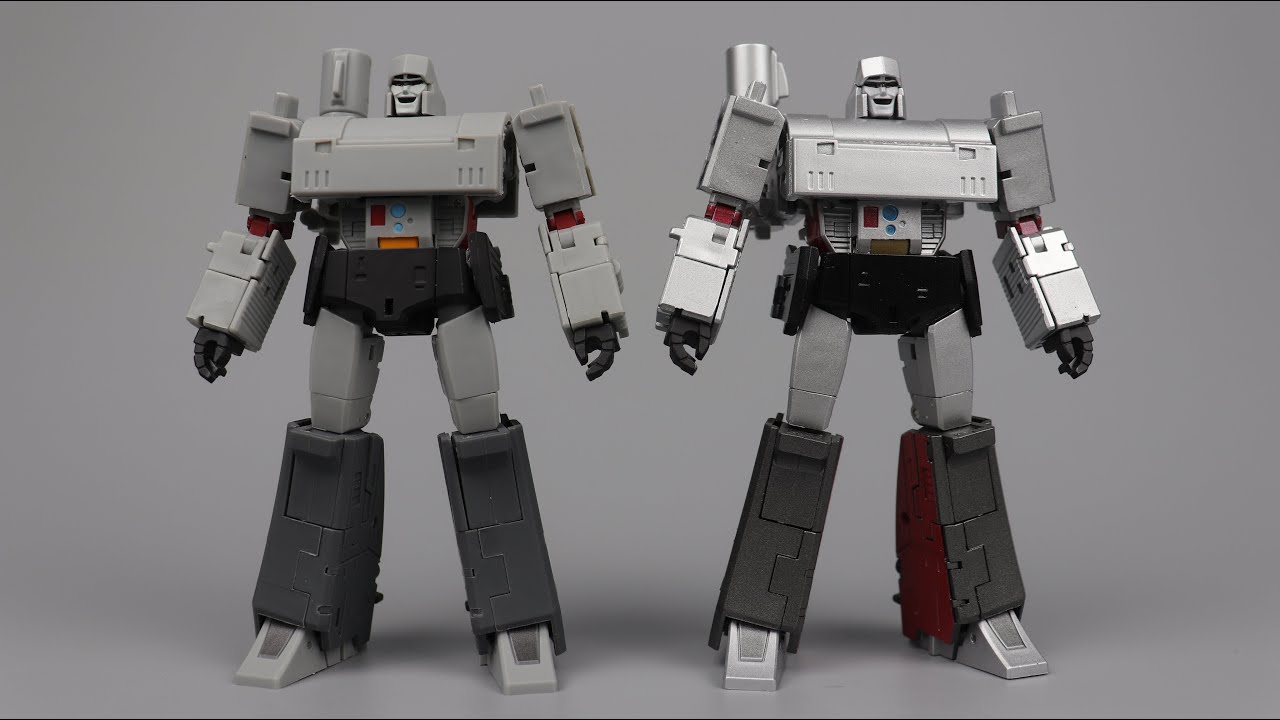 【简单分享Stop motion】MS-TOYS魔方 威震天Megatron 金属色版Metal color version