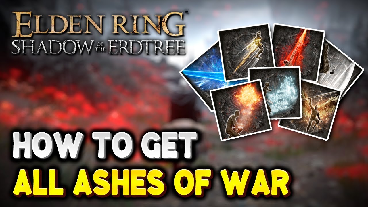Elden Ring ALL ASH OF WAR LOCATIONS (Weapon Skills) | Shadow of the Erdtree DLC