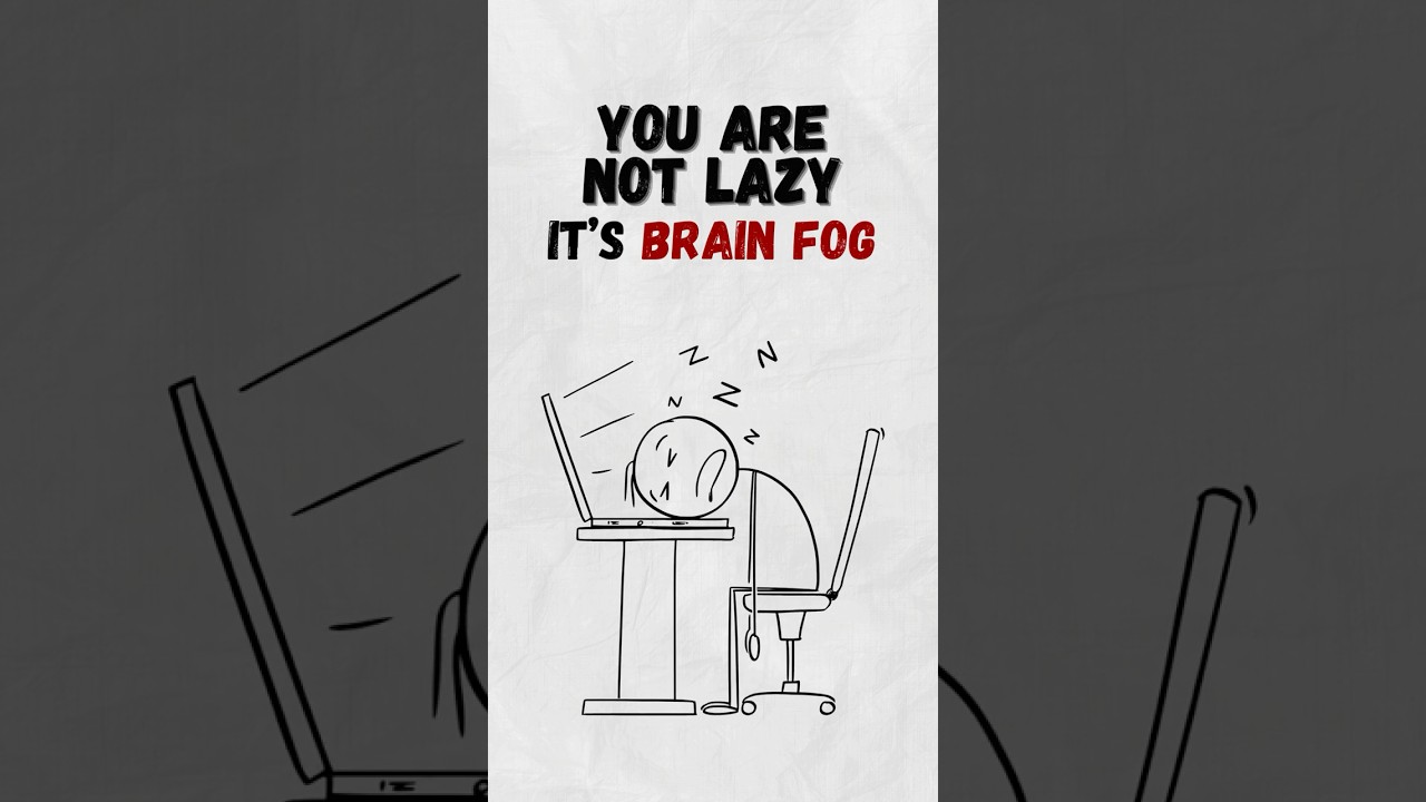 You're Not Lazy. It's Brain Fog. #shorts #brainfog #mentalhealth