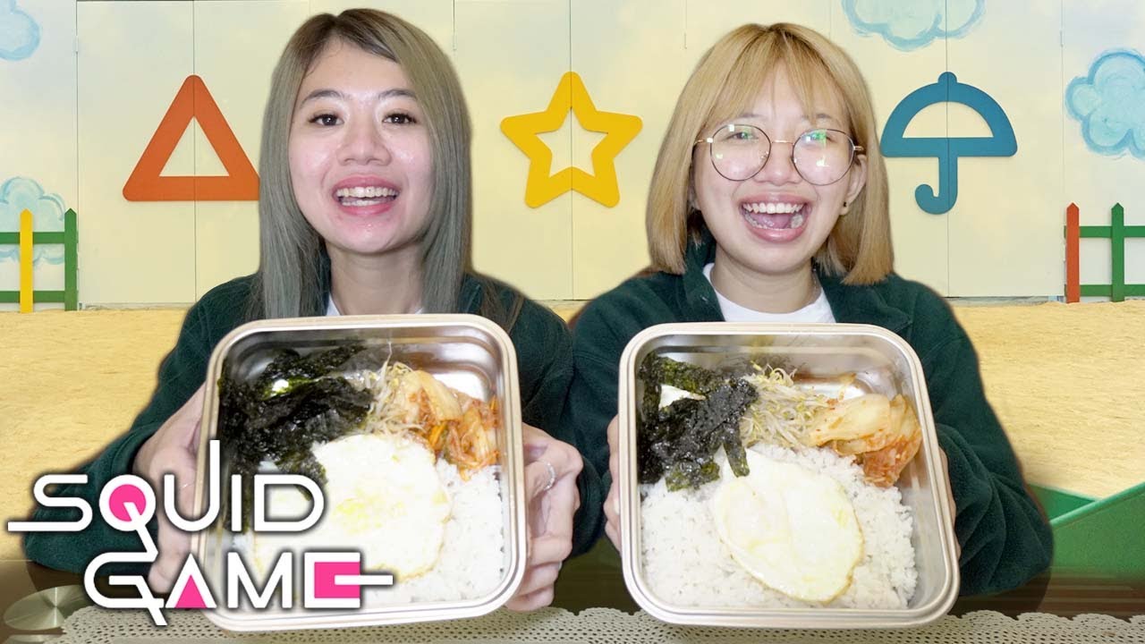 24 JAM MAKAN MAKANAN SQUID GAME!! GAK NYANGKA RASANYA GINI!!