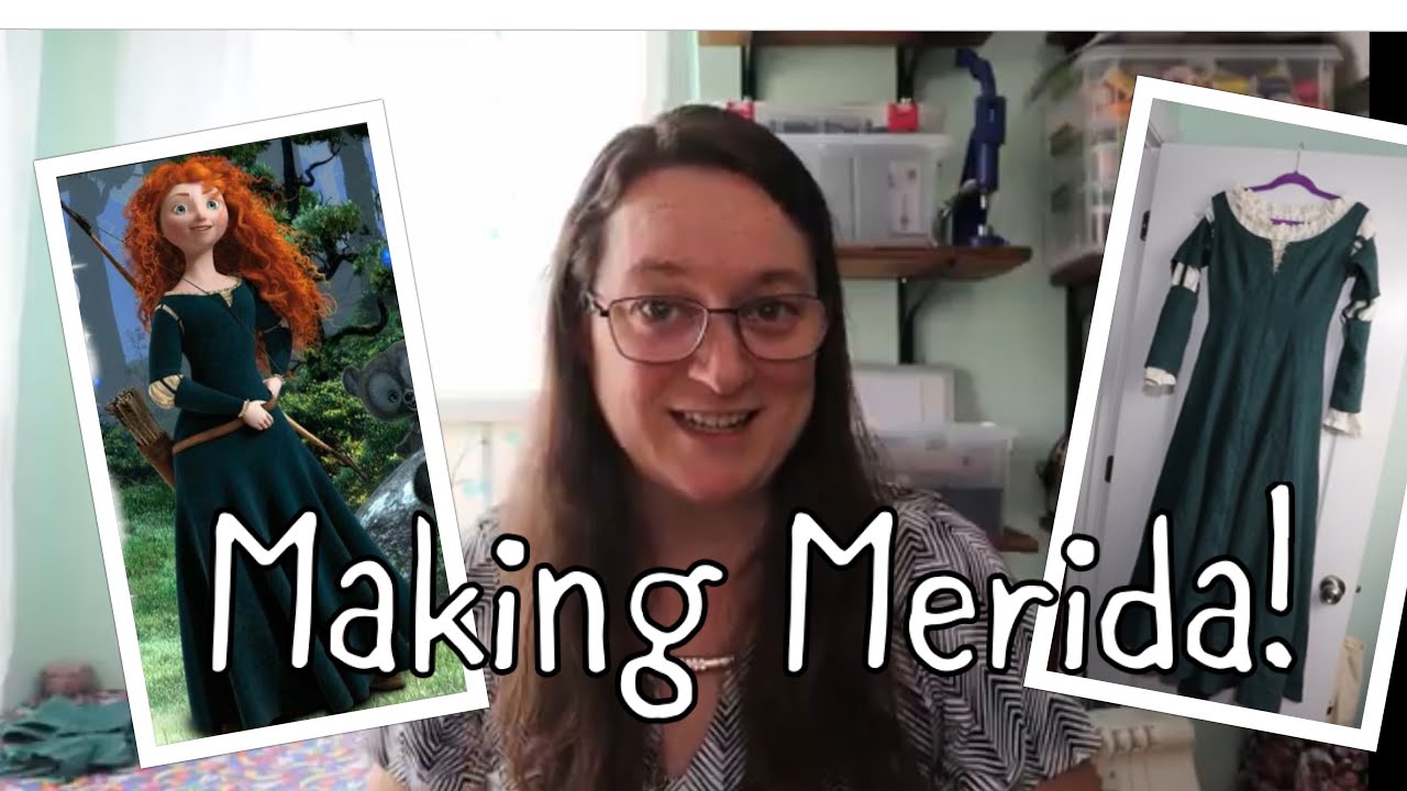 Making Merida From Brave | Sewing VLOG 3 | #cosplay #costume #merida #brave #disney