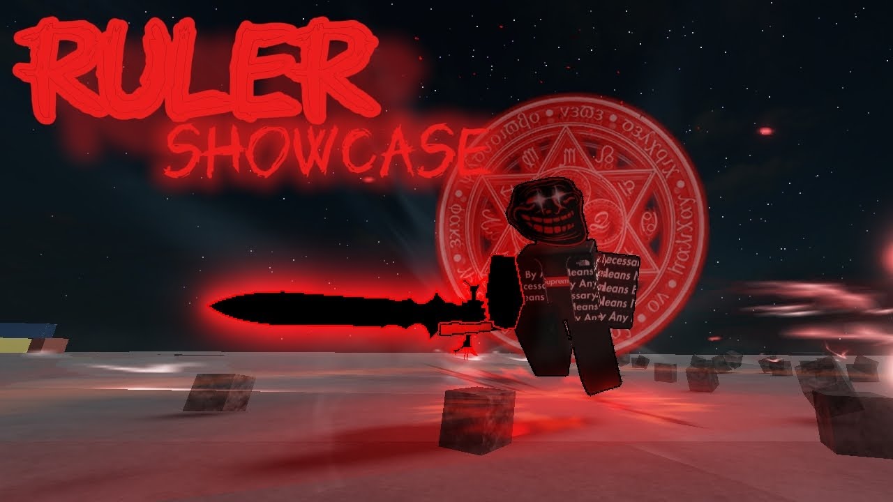 Ruler showcase (trollge infinity)(Roblox)