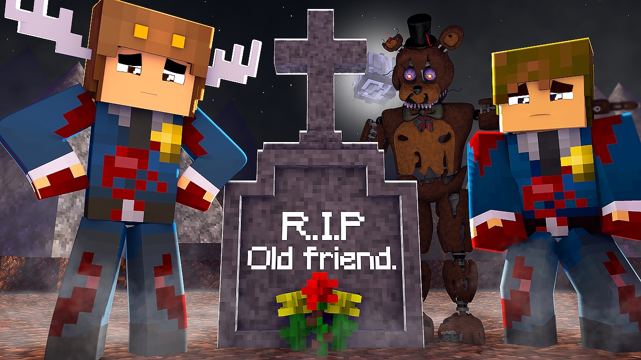 Five Nights At Freddy's - DEATH OF AN OLD FRIEND! (Minecraft Roleplay) S2 Episode 10