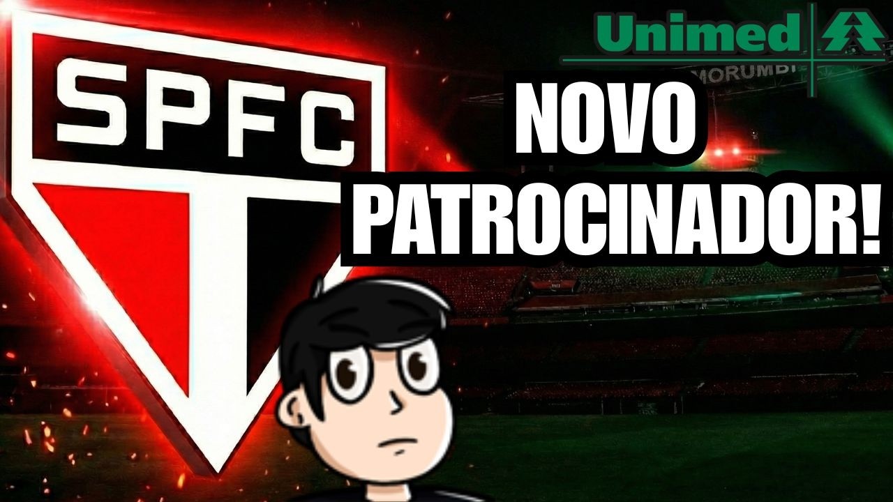 URGENTE: O Novo PATROCINADOR do SPFC!