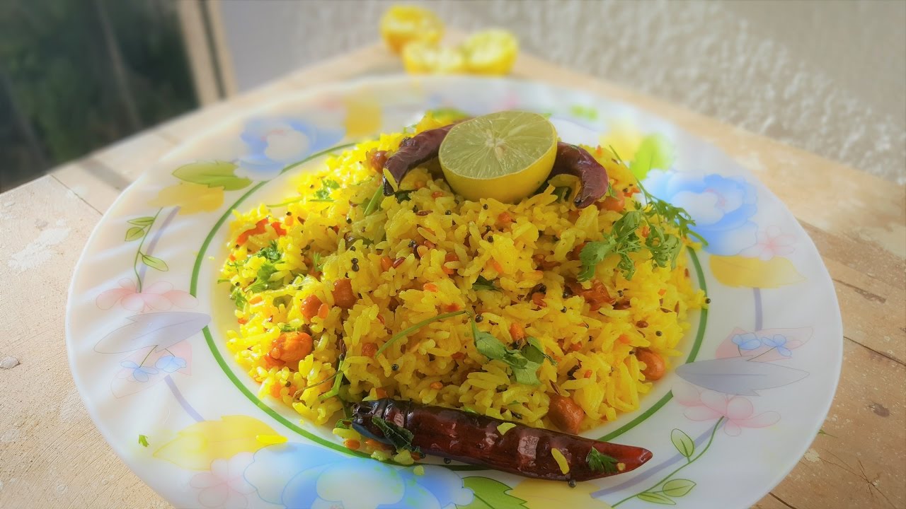 Authentic Lemon Rice &ndash; Andhra Style | South Indian Fried Rice Recipe | Summer Special