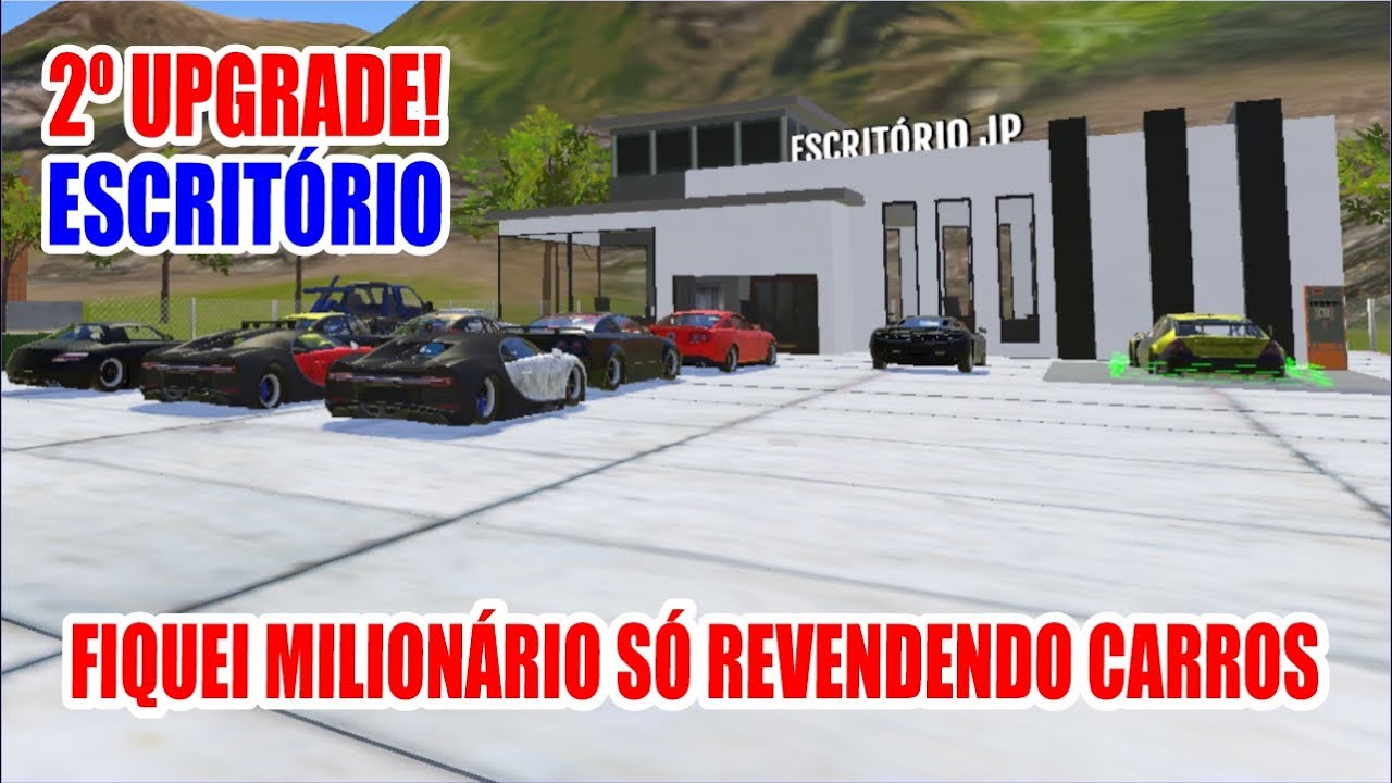 FIQUEI MILIONARIO SÓ COM REVENDAS DE CARROS NO CAR SALES SIMULATOR