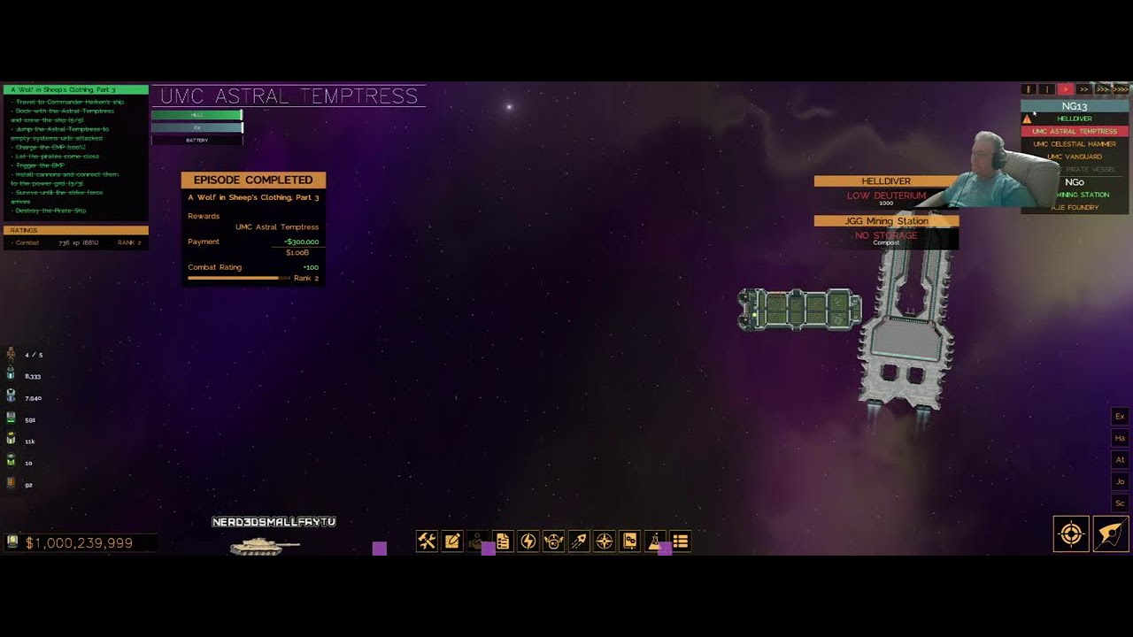 The Nerd Plays {The last Starship)  Love this game