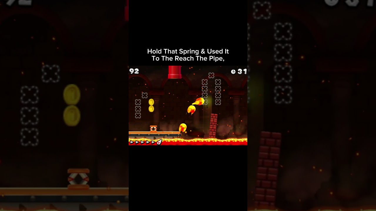 Thanks Spring For Jump Boost! #mario #nintendo #retrogaming