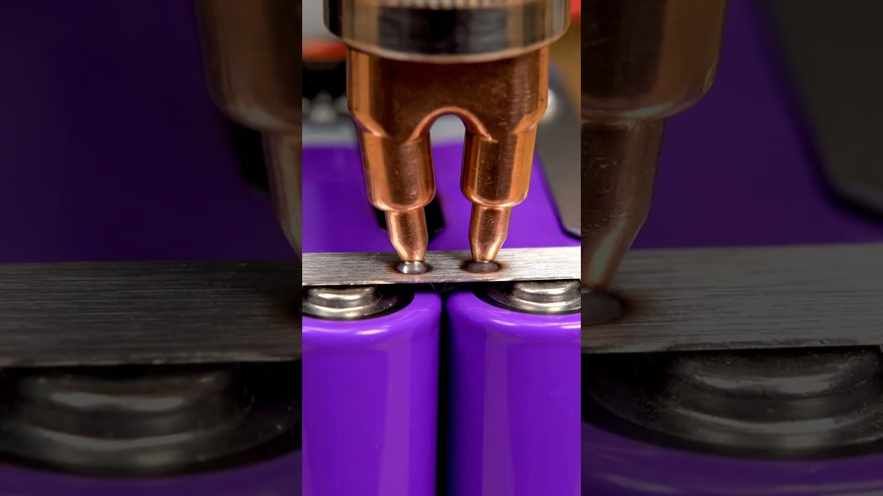 High Power Battery Spot Welding | Factory Process