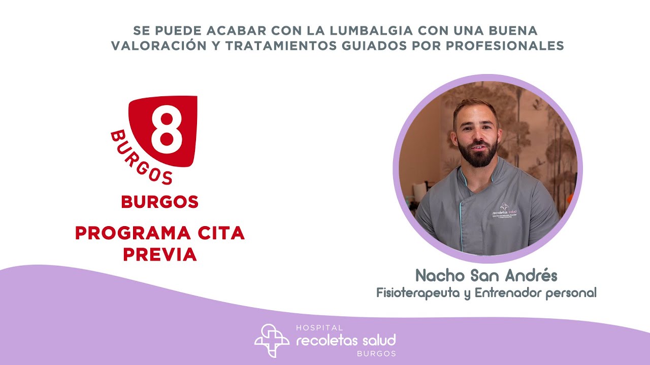 Entrevista a Nacho San Andrés | Cita Previa - La 8 Burgos | Recoletas Salud