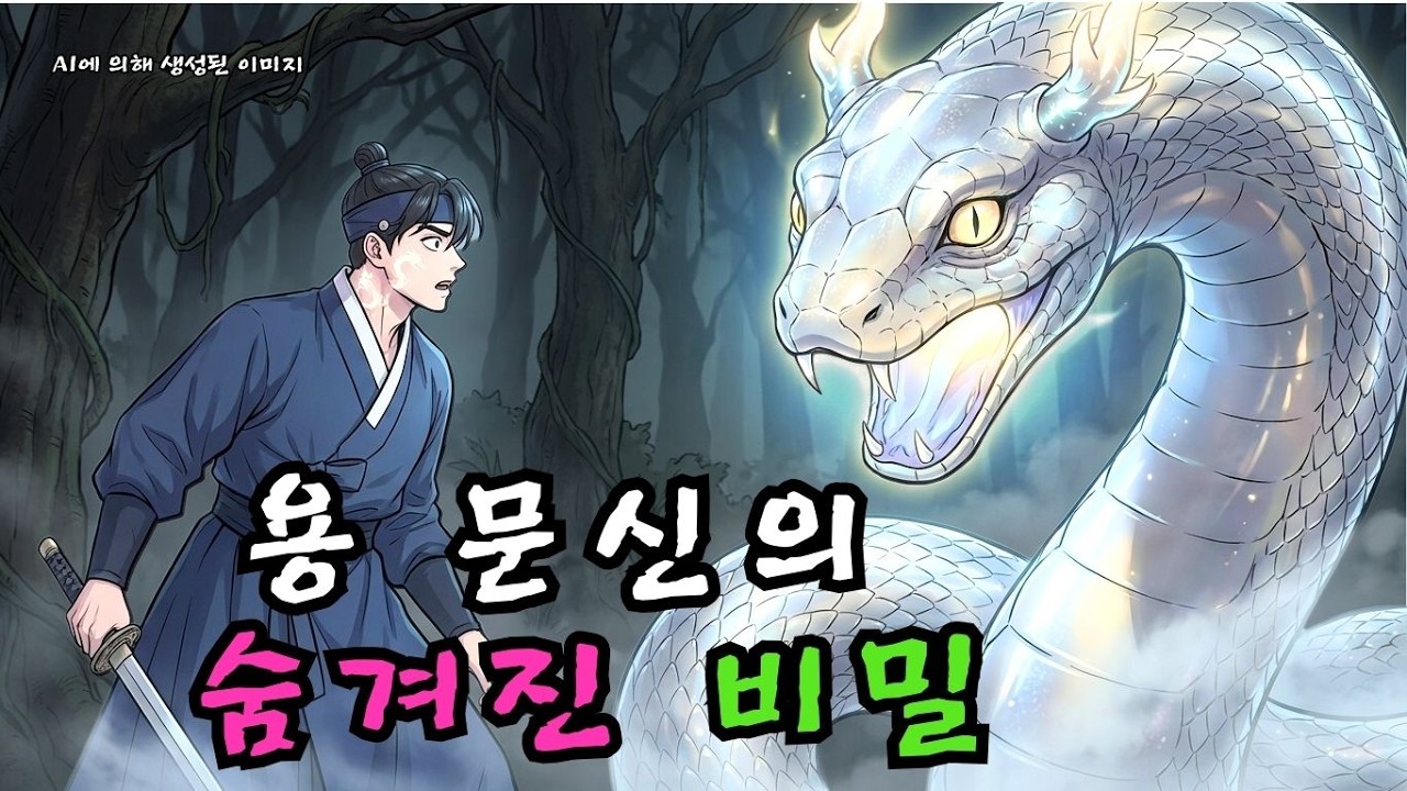 “널 500년 기다렸다” 용 문신을 가진 청년 앞에서 입을 연 거대 구렁이 | 한국 판타지 설화 | 야담 | 민담  |  조선시대