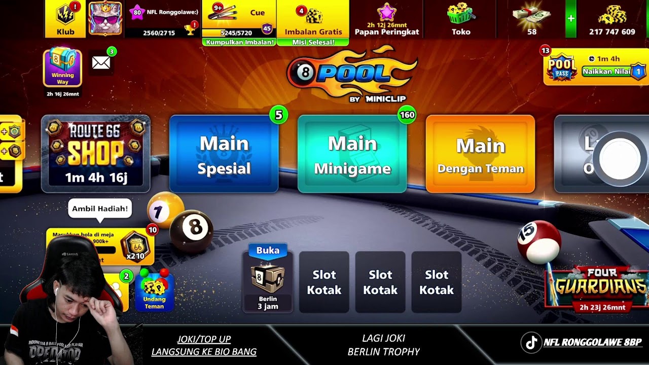 8 Ball Pool BERLIN 50M😱