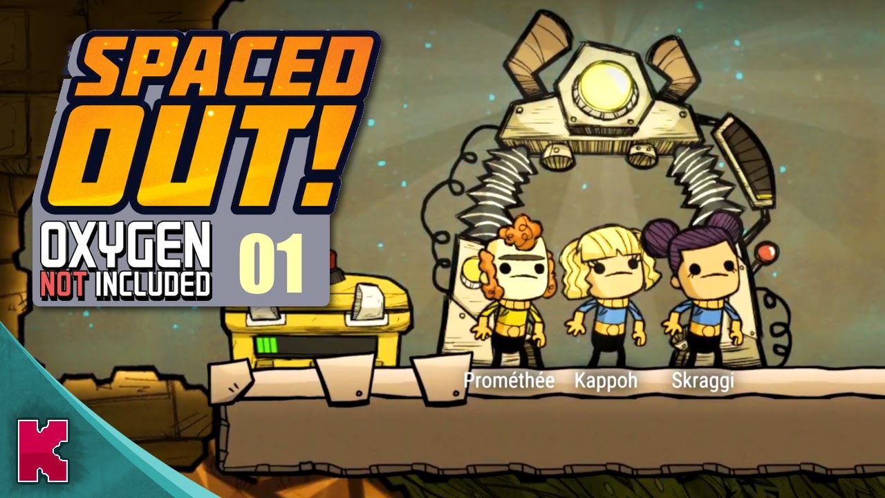 Je construis un début de base très solide ! | Oxygen Not Included SPACED OUT (dlc) #01