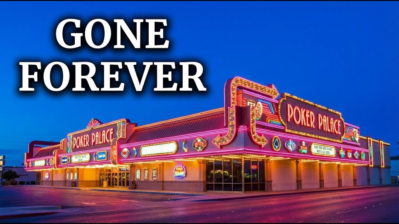 Poker Palace Closed — The Last Piece of Old Vegas Is Gone