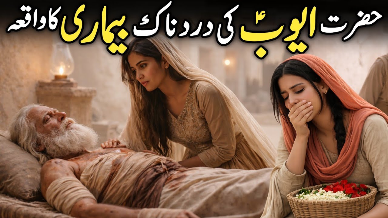 Hazrat Ayub a.s Ki Bemari Ka Waqiya | The Tragic Story of Ayyub AS and His Wife | Prophet Ayub