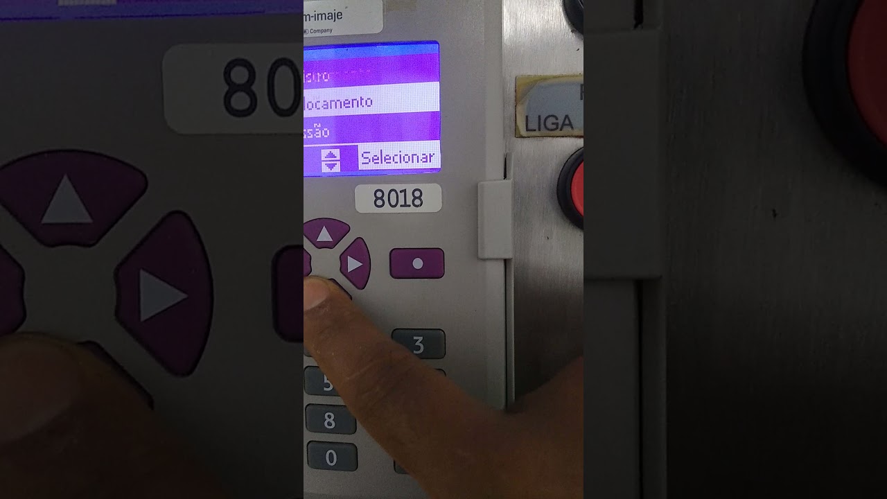 Configuração Correta do  Datador MARKEM-IMAJE 8018