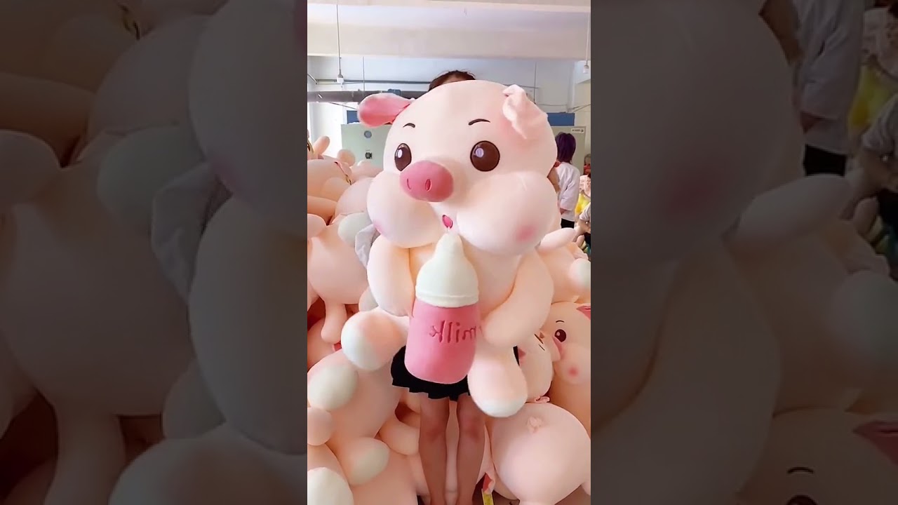 softest plush toy ever #plushtoy #plushanimal #plushdoll