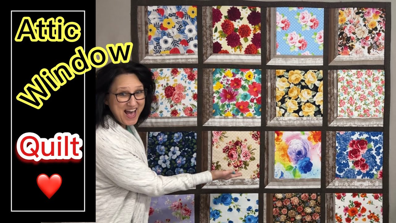 How To Make The Attic Window Quilt Block