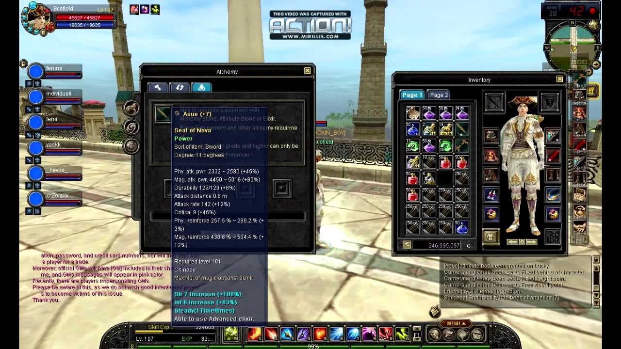 silkroad d11 nova egypt sword | d12 legend