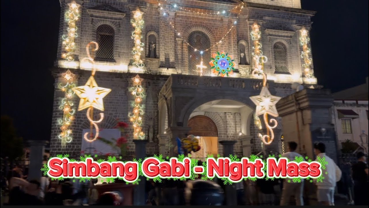 Simbang Gabi sa Pinas! 
