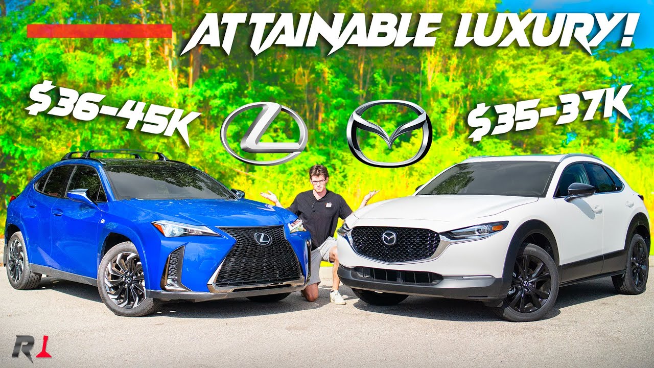Сравнение Mazda CX-30 Turbo и Lexus UX / Обзор автомобилей премиум-класса за $40 тыс.!