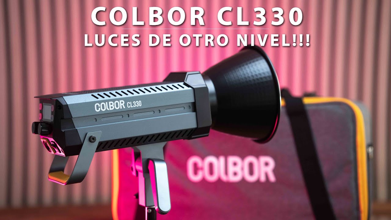 💥La MEJOR LUZ LED PROFESIONAL BARATA para VÍDEO🎥 Colbor CL330