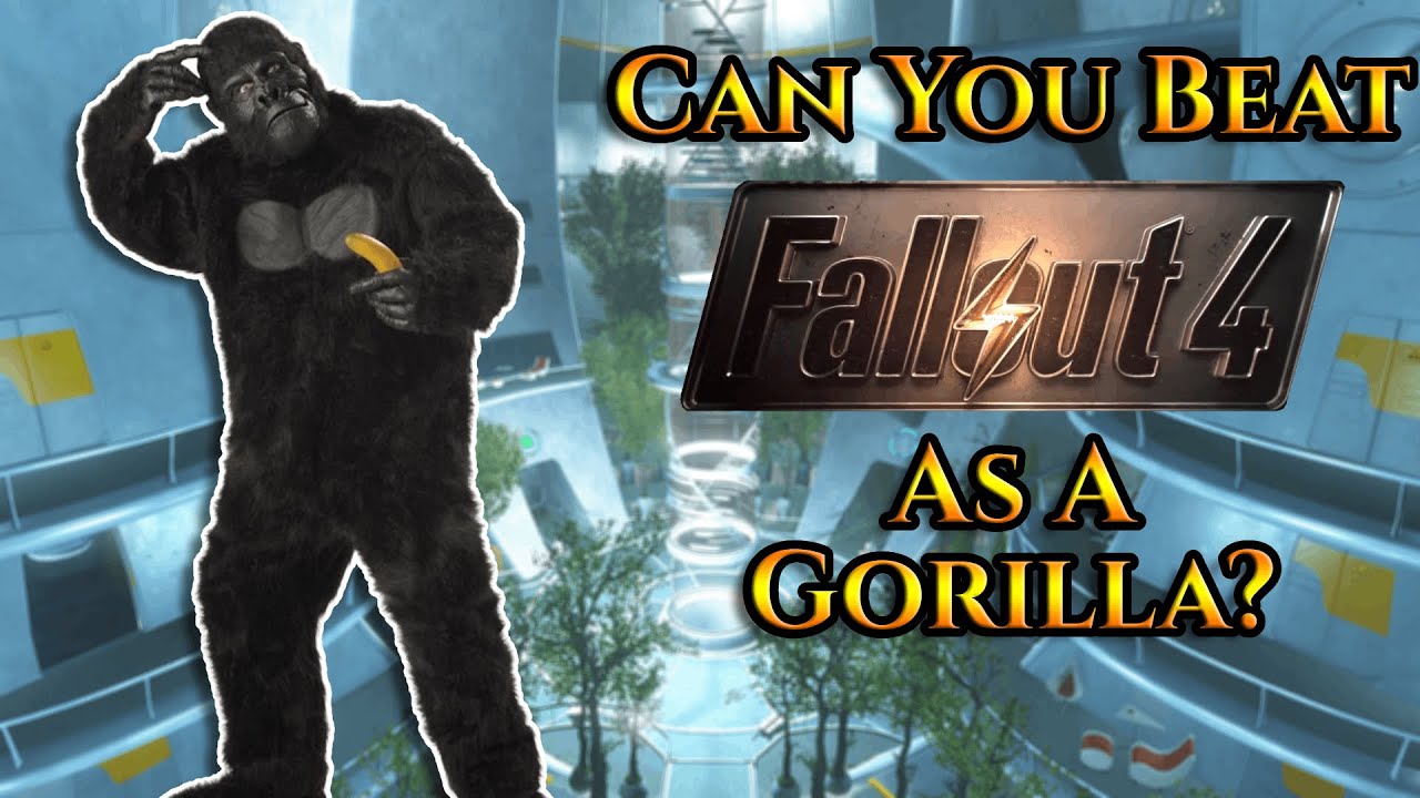 Can You Beat Fallout 4 As A Gorilla?