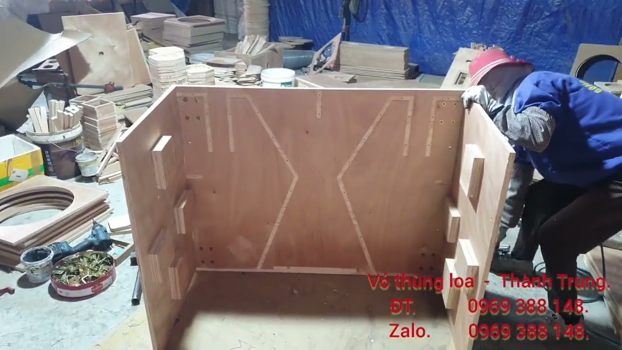 CHI TIẾT QUÁ TRÌNH TẠO MẪU VỎ SÚB KÉP B22 BASS 50 PHỤC VỤ CÁC BÁC VÀ ANH EM. ĐT.0969 388 148.