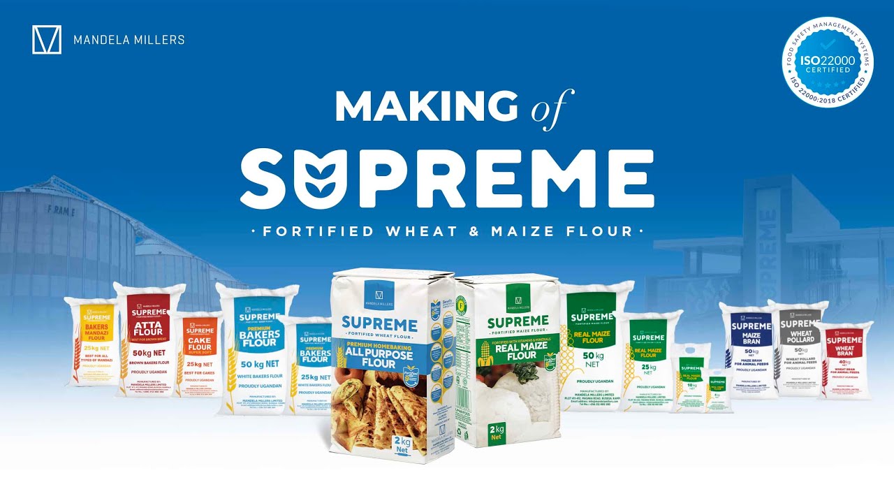 Mandela Millers Factory in UGANDA  | All Purpose & Maize Flour Making process.