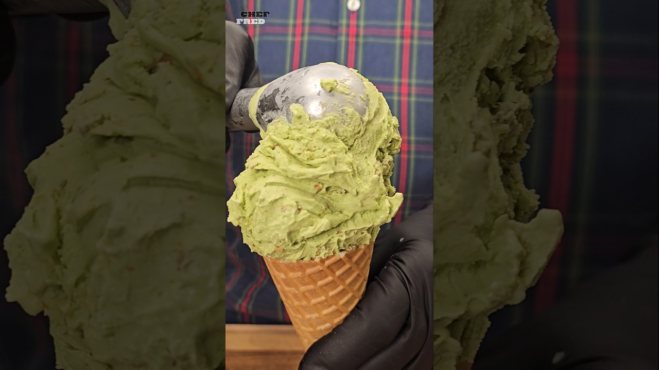 Patrick's Dill-lightfully Decadent Dairy Dessert!🥒🌀🍦 #shorts #spongebob #patrickstar #icecream