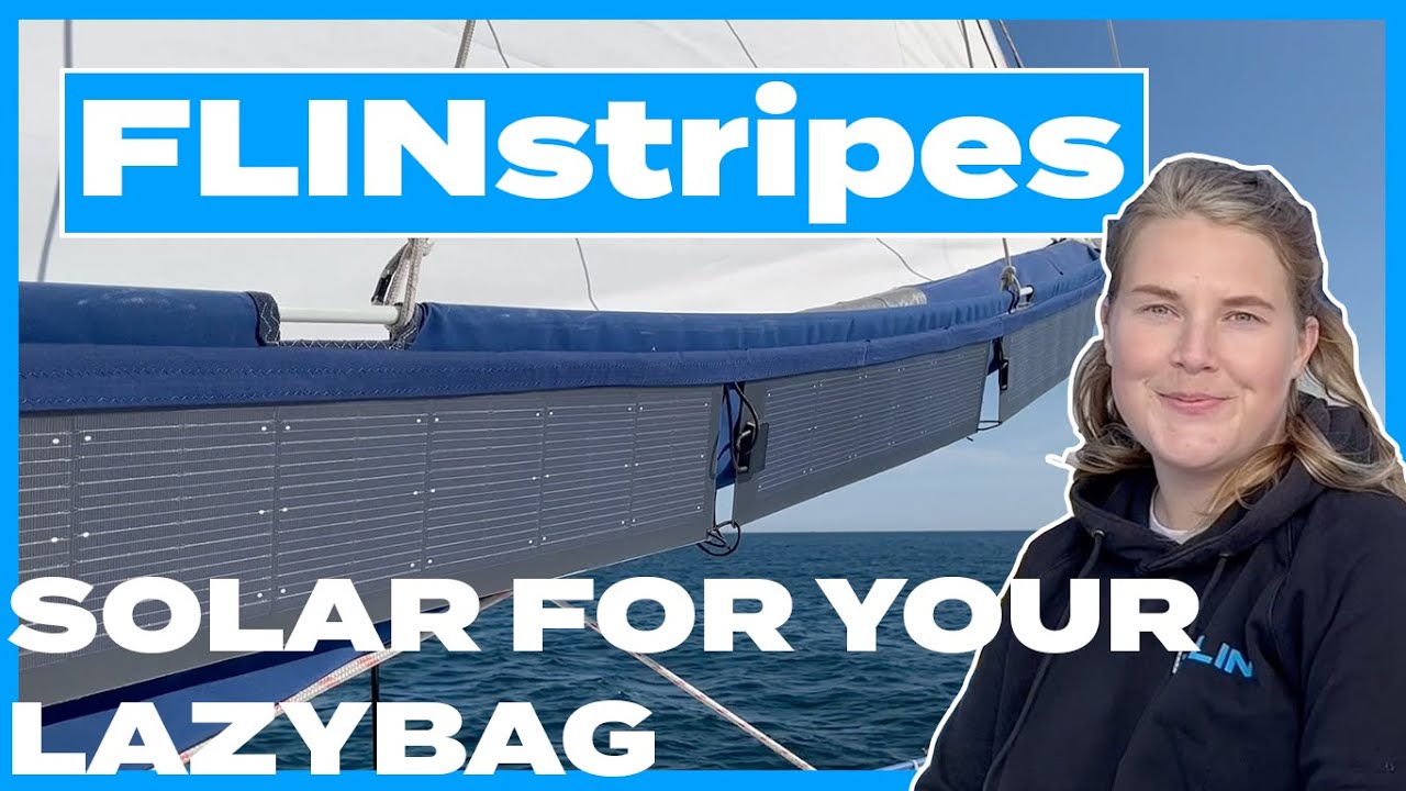 The FLINstripes - solar modules for your lazybag