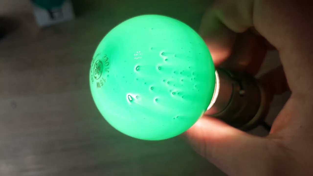 lampes gunquettes ROUJE BLEU VERT ORANGE JAUNE e27 b22