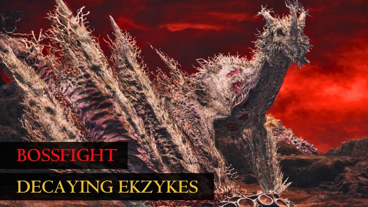 ELDEN RING | DECAYING EKZYKES | BOSSFIGHT gameplay