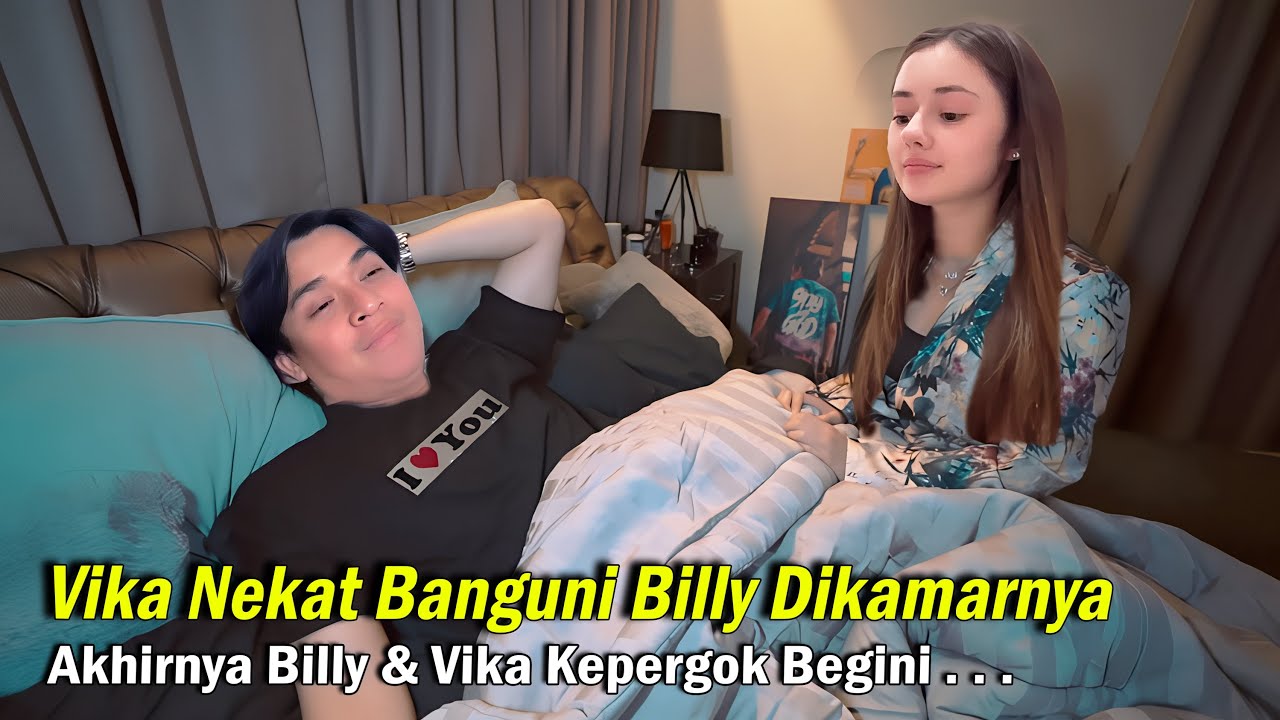 Romantis! Vika Nekat Banguni Billy Syahputra dikamarnya Akhirnya Billy dan Vika Kepergok Begini