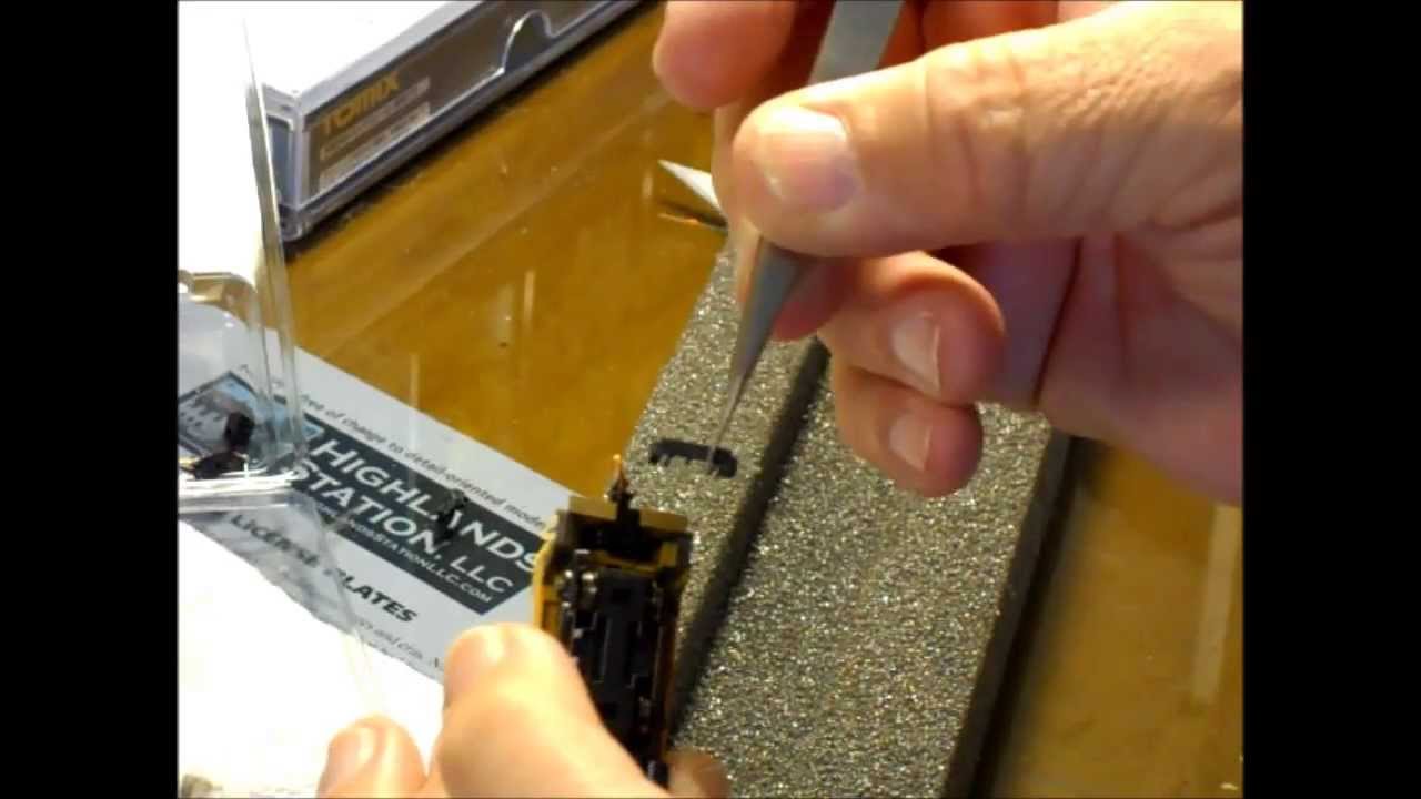 How To Install Micro-Trains 2004-1 N Scale Couplers on a Kato NW2 by Fifer Hobby Supply