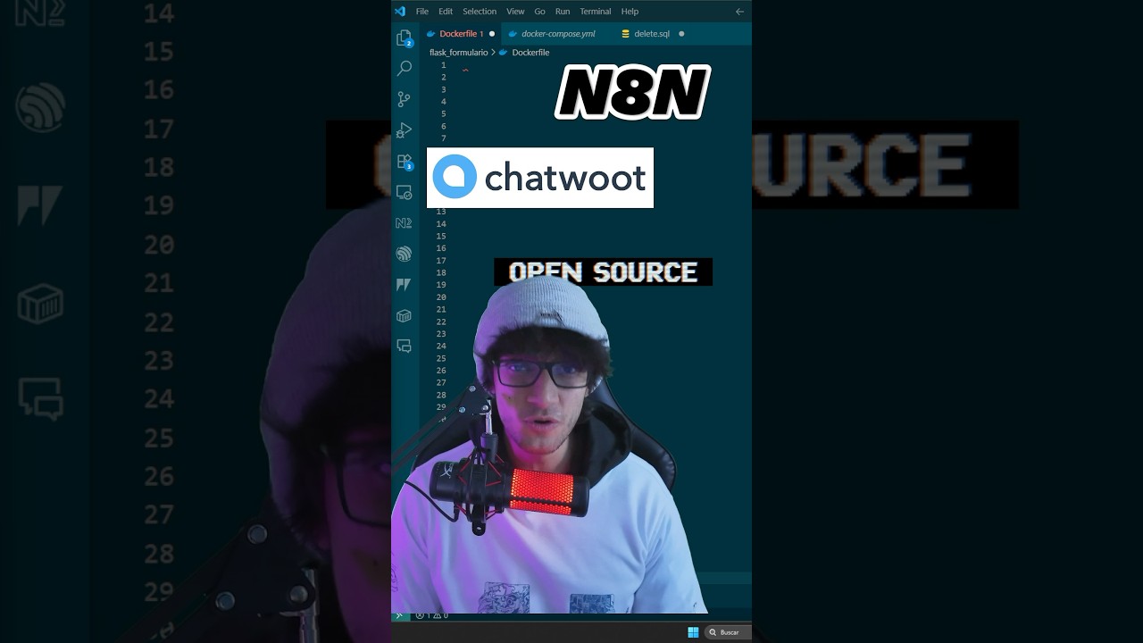 Qu&eacute; es chatwoot? Y c&oacute;mo integrarlo con N8N.#chatwoot #n8n #automatizacion #programacion