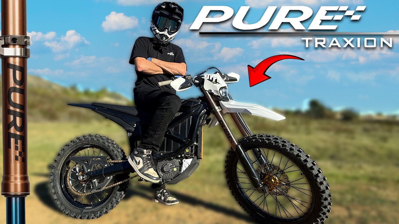 Вилка PURE Racing Traxion S — лучшая подвеска для Surron Ultra Bee?