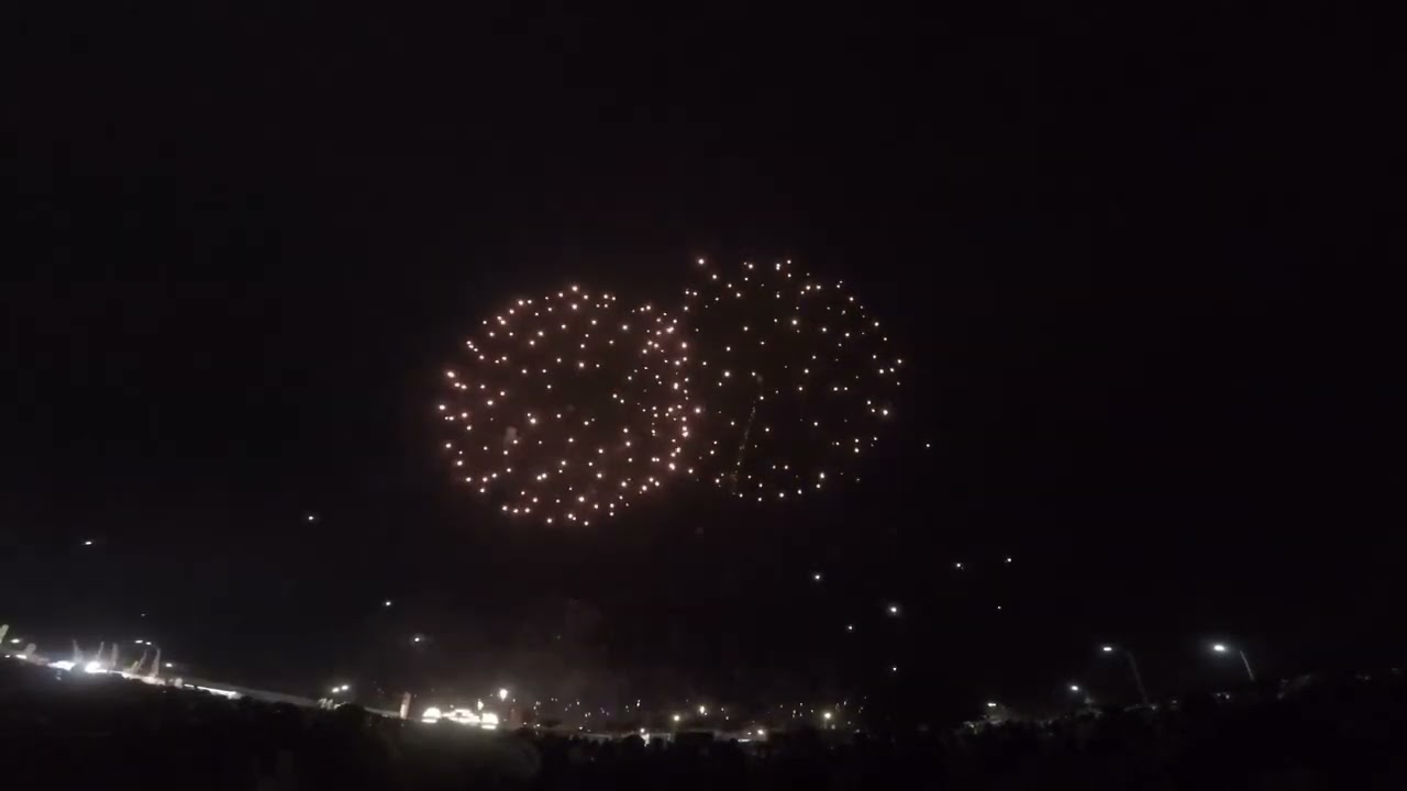 2026.02.01燦爛煙花、閃耀安平！安平福城堂福德正神 回鑾平安遶境大典 #fireworks  #花火  #煙火 #遶境 #福德正神 #音樂 