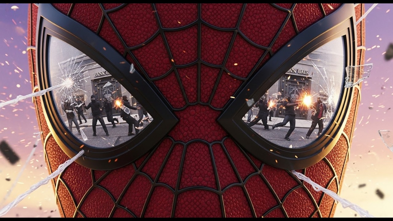Spider-Man Protects Public Transit From Symbiote Infestation
