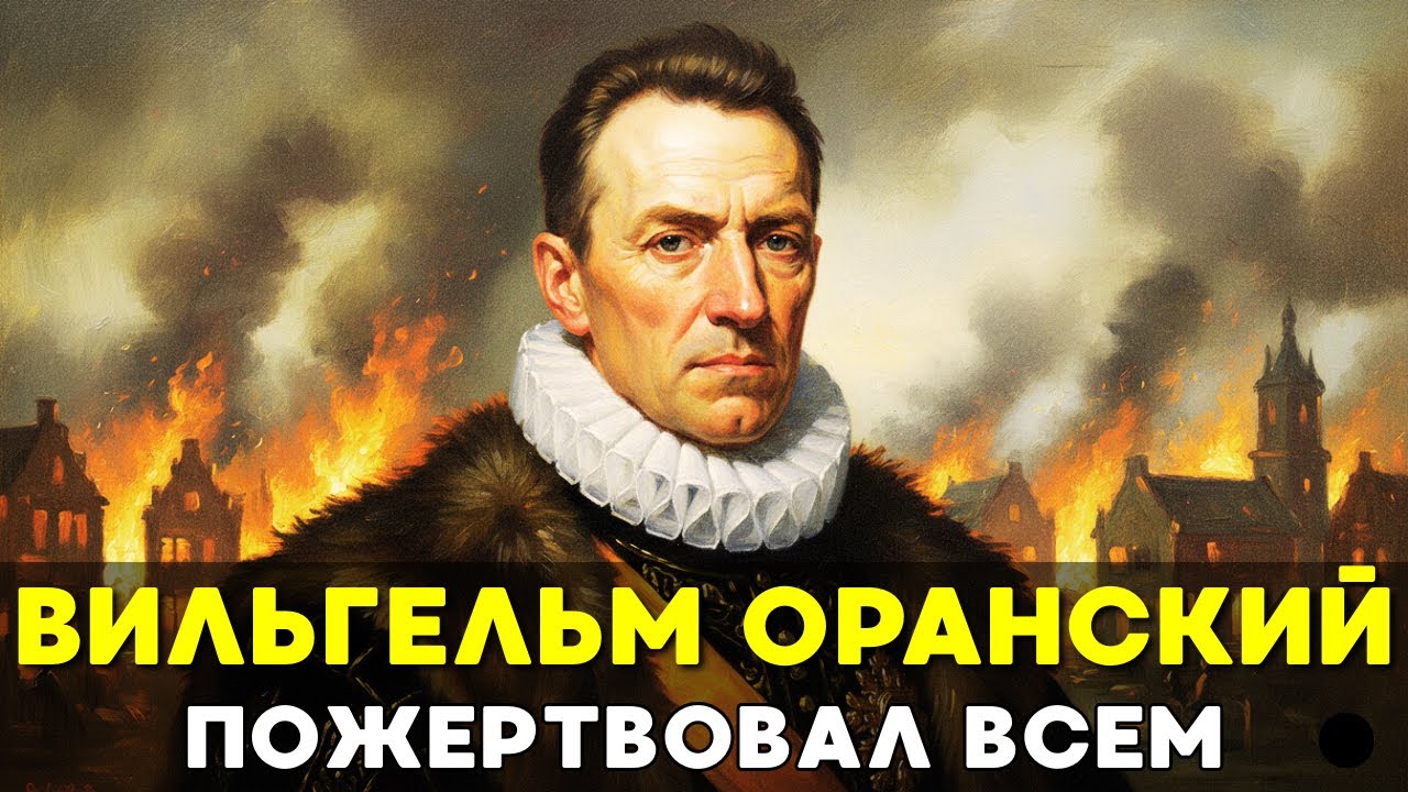 ВИЛЬГЕЛЬМ ОРАНСКИЙ: Как «Молчаливый» принц сломал хребет Испанской империи?📜История