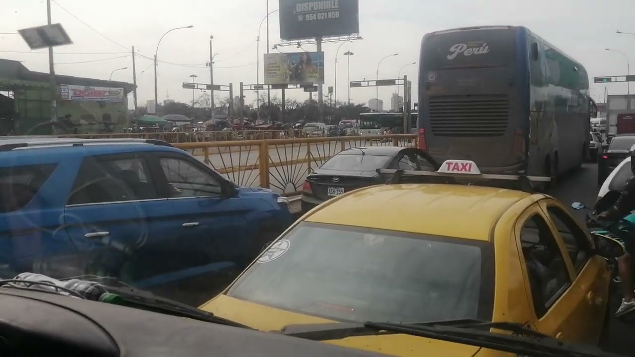 RECORRIDO DEL CAMION DESDE EL CONO NORTE AL CONO SUR DURANTE EL PARO DEL 14 ENERO 2026 - LIMA 1 / 2